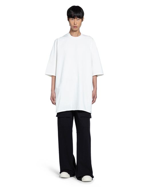 Rick Owens White Concordians Jumbo Ss T for men