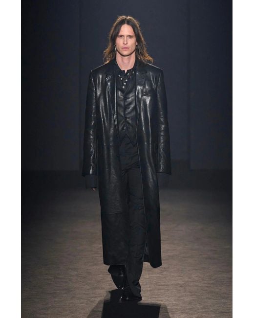 Ann Demeulemeester Black Alrik Classic Waistcoat for men