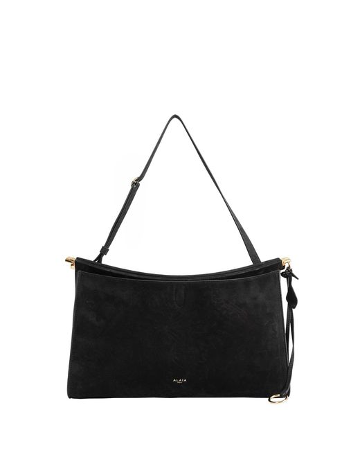 Alaïa Black Le Click Pocket 35 Shoulder Bag