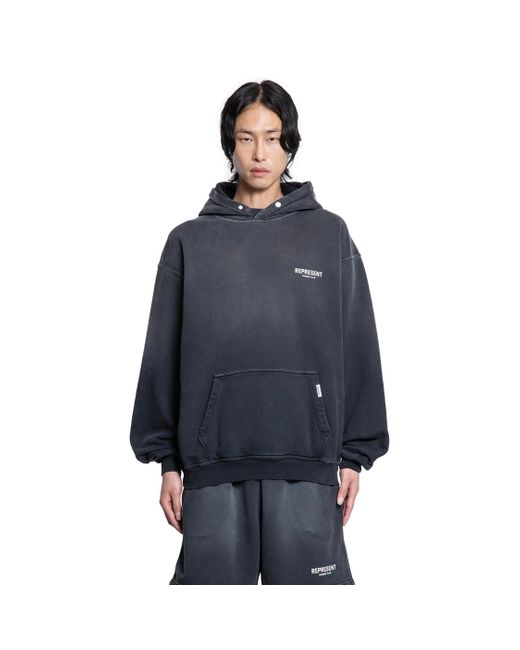 Represent Blue Owners Club Hoodie for men