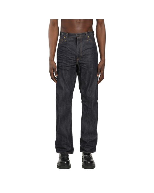 Mastercraft Union Black Showa Relaxed Jeans for men