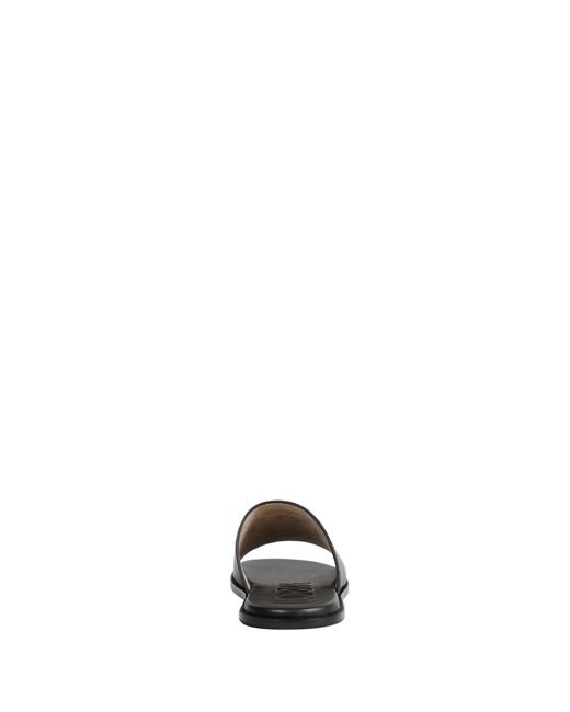 Loewe Black Flex Anagram Slides for men