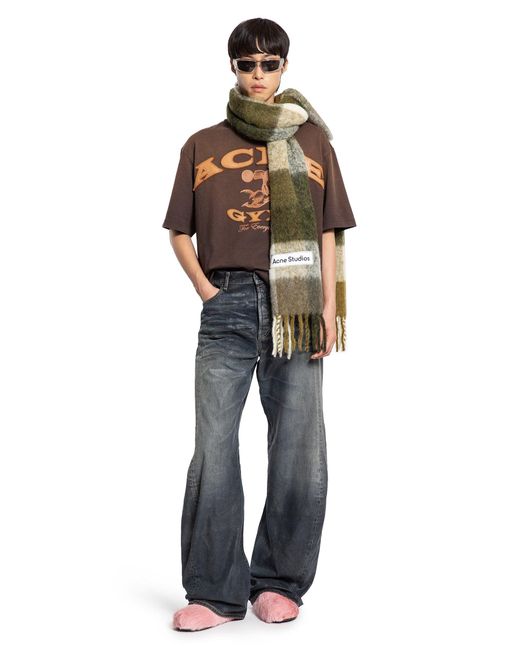 Acne Brown Acne Gym T-Shirt for men