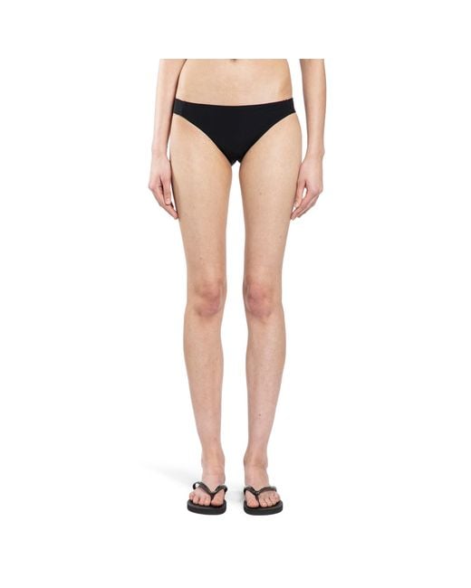 Rick Owens Blue Temple Halter Bikini Bottom