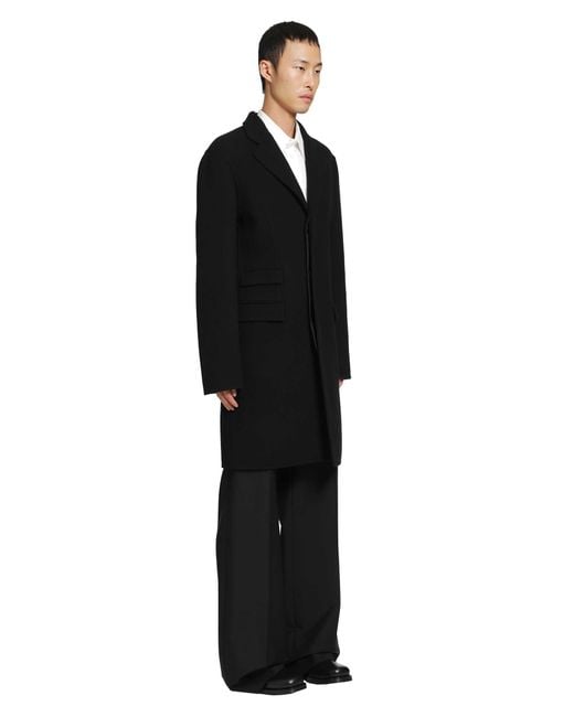The Row Black Zori Coat for men