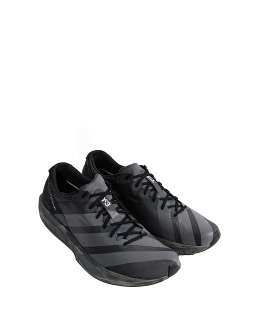 Y-3 Gray Adios 9 Sneakers for men