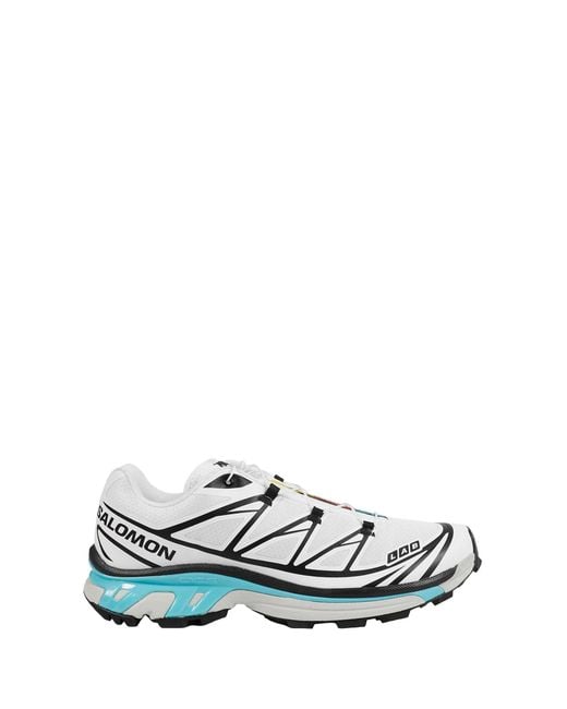 Salomon White Xt-6 Sneakers for men
