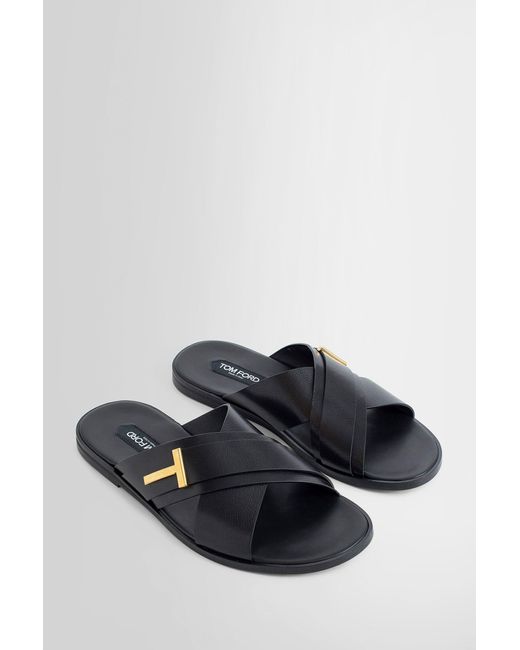 Tom Ford Sandals in Black for Men Lyst