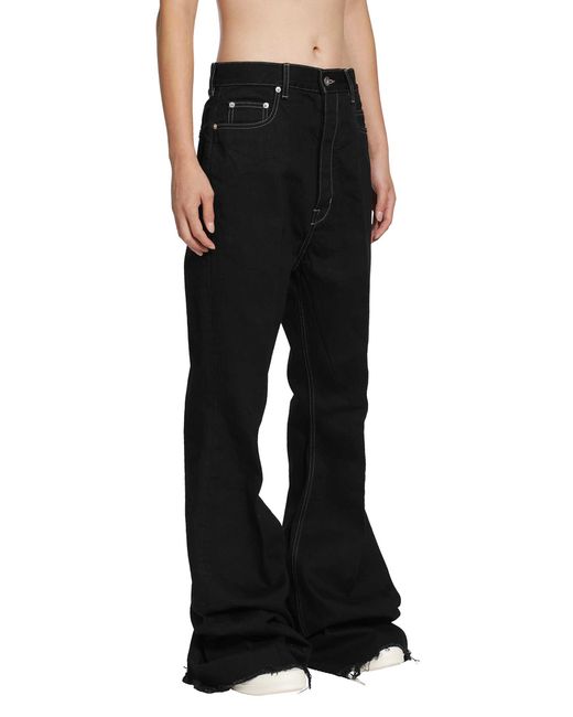 Rick Owens Black Tower Bolan Bootcut for men