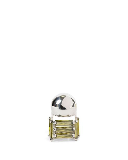 ALAN CROCETTI Metallic Armadillo Armour Ring