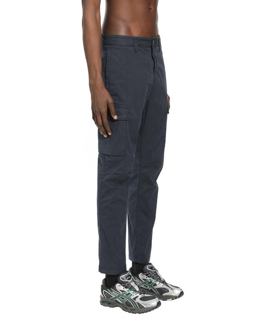 Stone Island Blue 3100032 Cargo Trousers for men