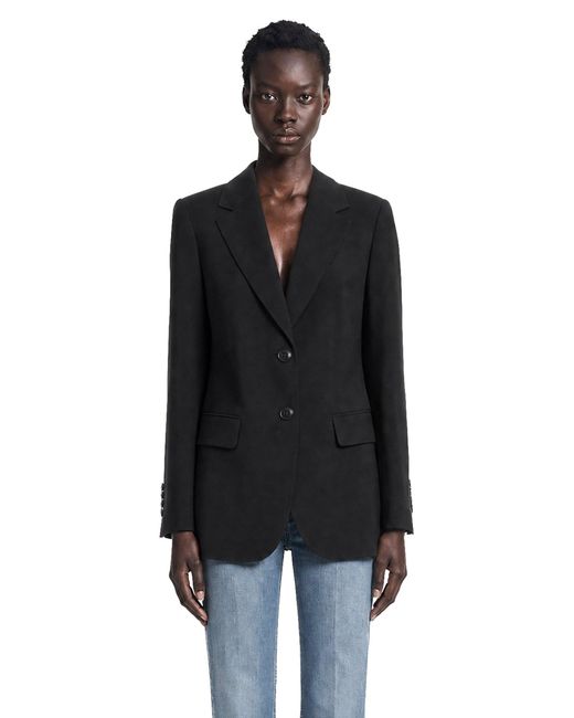 Max Mara Black Woollen Cloth Blazer