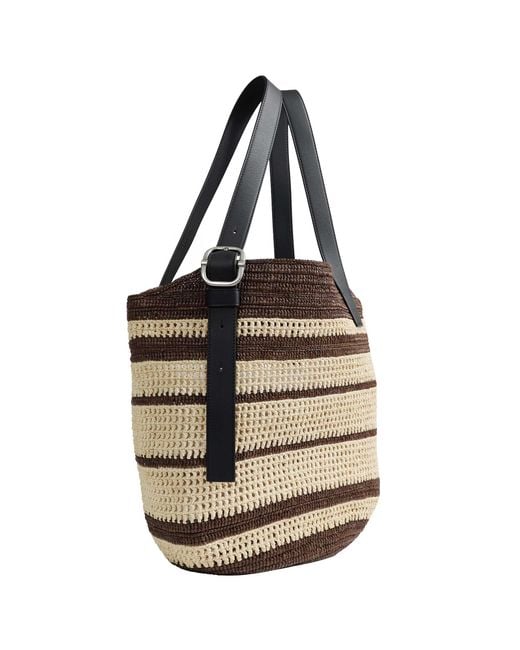 Loewe Metallic Loop Basket Bag for men