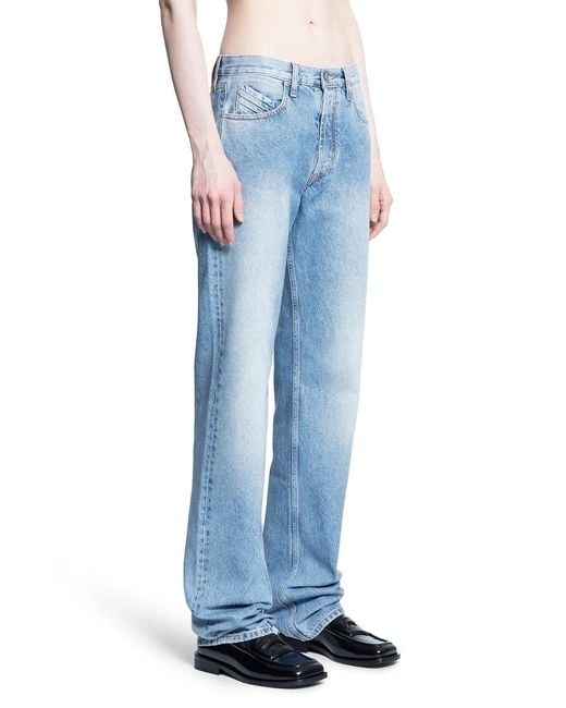 The Attico Blue Long Jeans