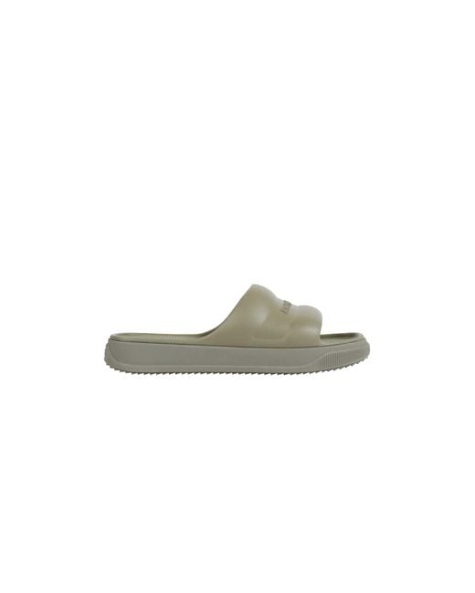 Moncler Green Altive Slides for men