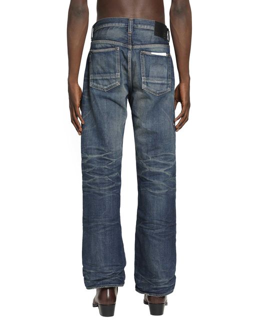 Mastercraft Union Blue Straight Leg Jeans for men