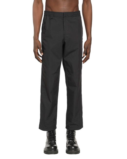 Laminar Black Nylon Pants for men