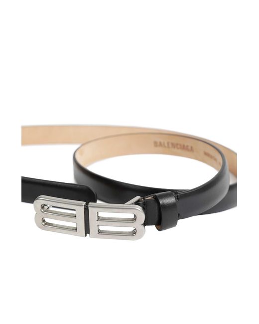 Balenciaga White Bolero Bb Belt for men