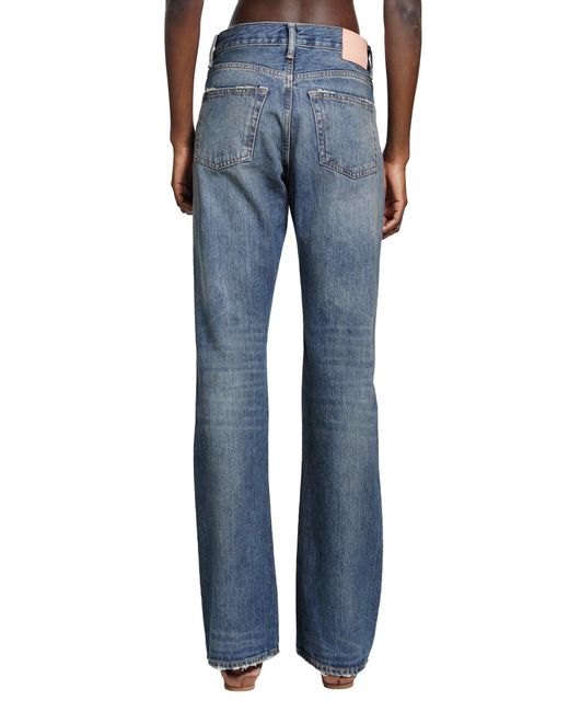 Acne Blue Regular Fit Jeans
