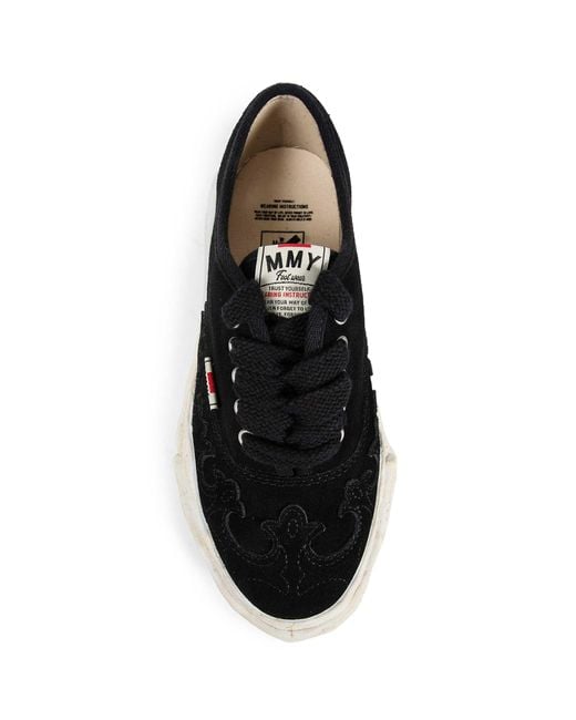Maison Mihara Yasuhiro Black Sneakers for men