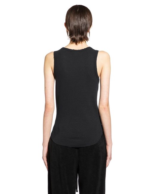 Thom Krom Black Matmix Tank Top