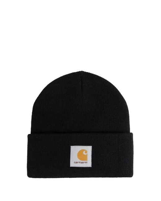 Carhartt Black Short Watch Hat for men
