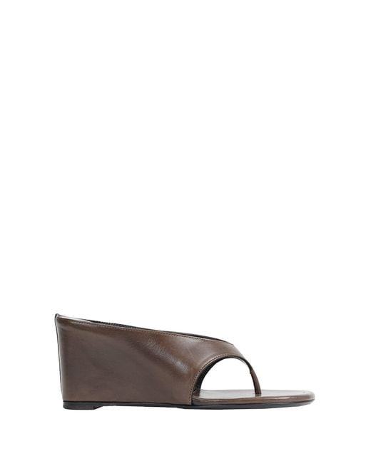 Jude Gray Yaga Wedge Sandals