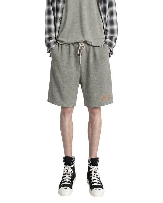 Fear Of God Gray Heavy Jersey 90's Sweatshorts for men