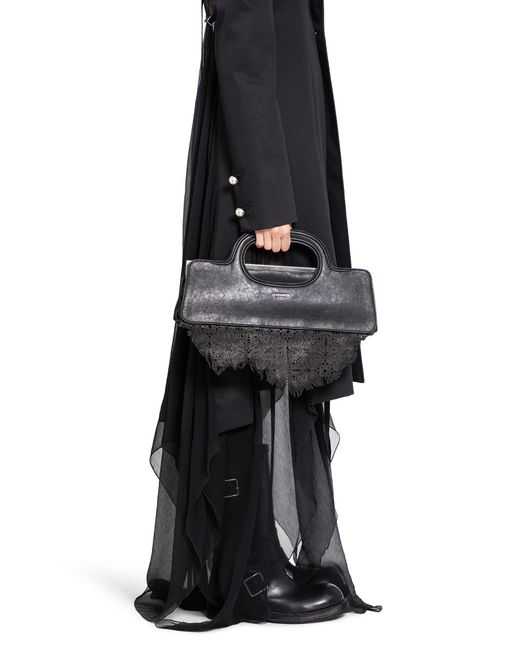 Ann Demeulemeester Black Jase Small Doctor Bag