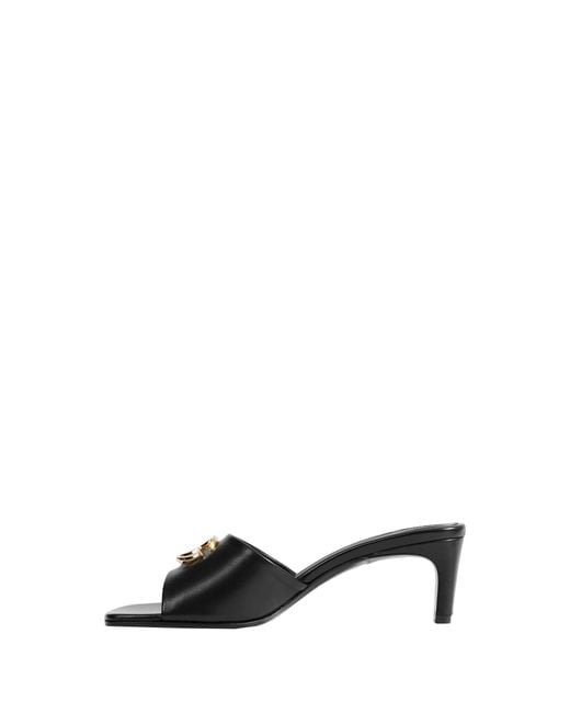 Gucci Black Double G Slide Sandals