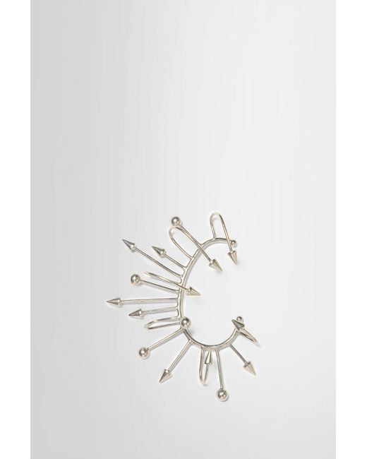Jean Paul Gaultier White Earrings