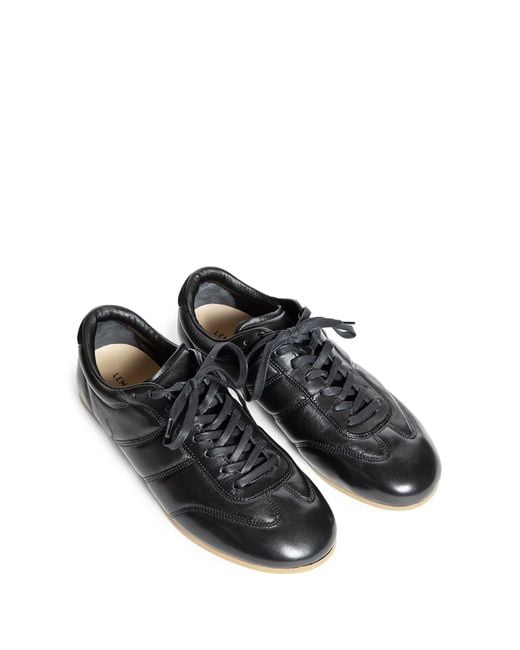 Lemaire Black Soft Runner Sneakers