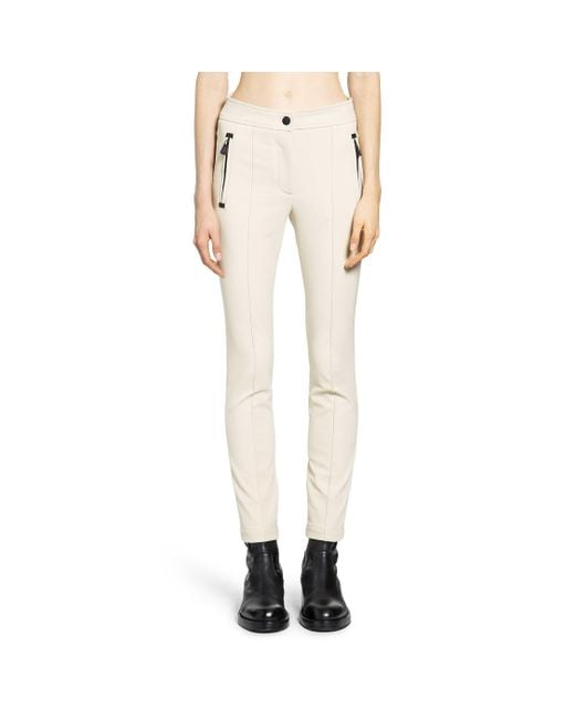 Moncler Natural Slim-Fit Pants