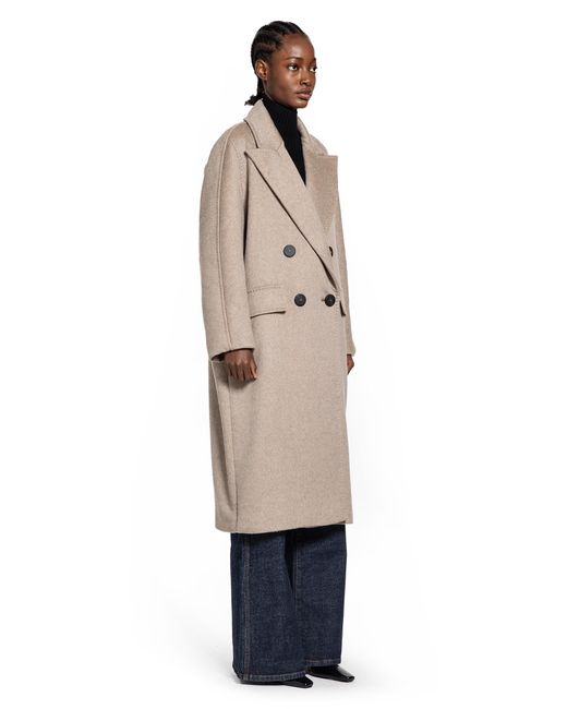 Max Mara Natural Angus Coat