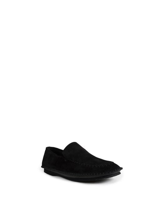 Premiata Black Cobonero Suede Loafers for men