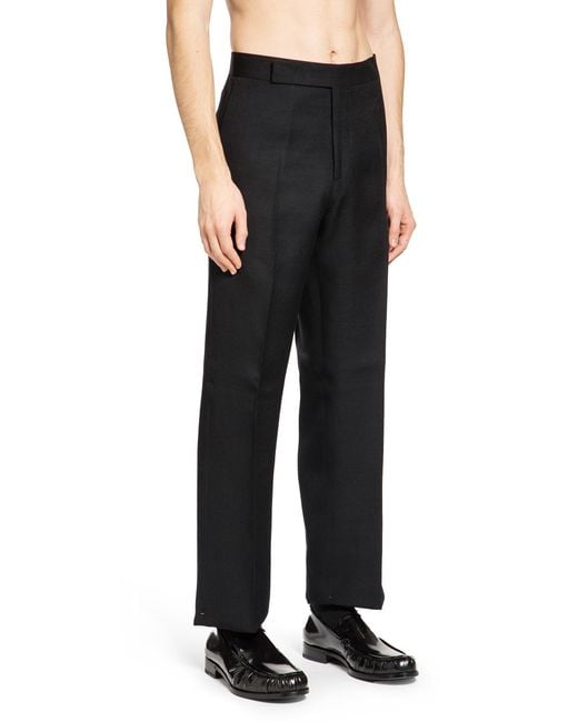 Lardini Black Double-Breasted Suit for men