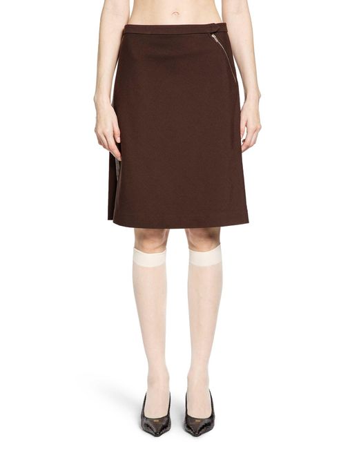 Miu Miu Brown Skirts