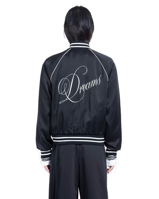 Ann Demeulemeester Blue Esko Bomber for men