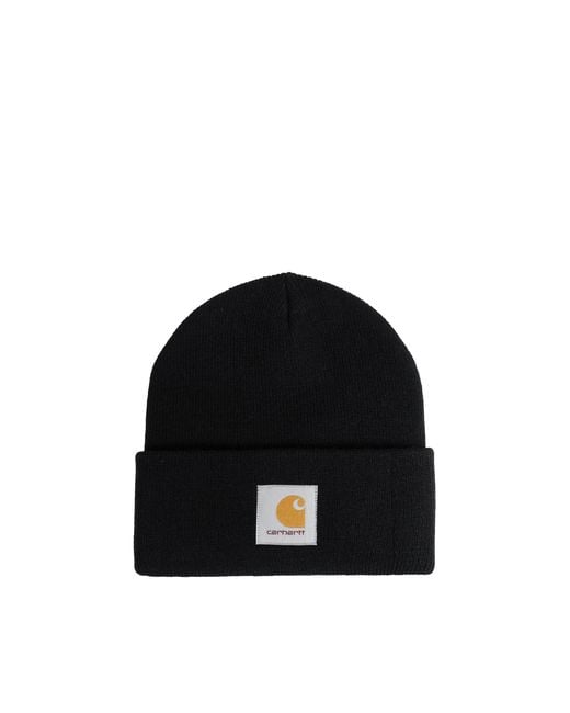 Carhartt Black Short Watch Hat for men