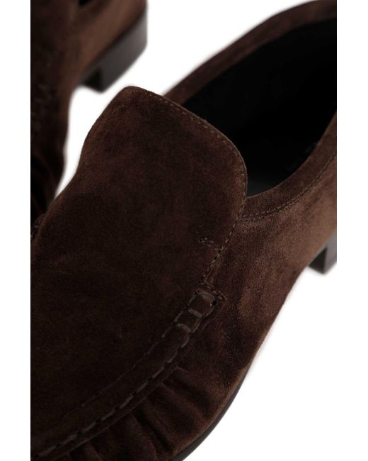 The Row Brown Soft Mocassin Two Loafers