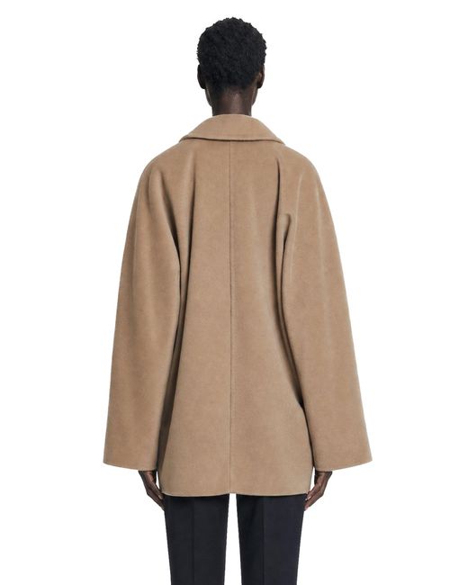 Max Mara Natural Short Rebus Coat