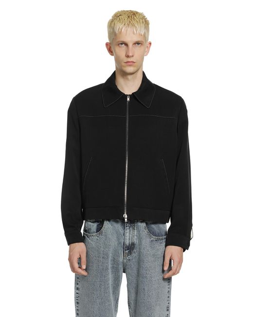 Second Layer Black Herman Jacket for men
