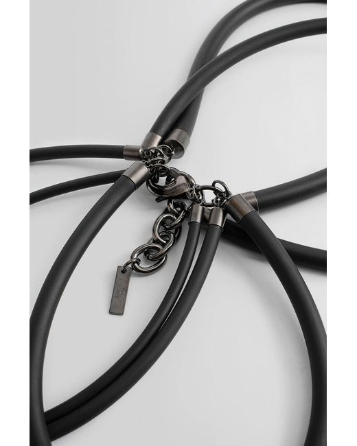 Junya Watanabe Black Necklaces