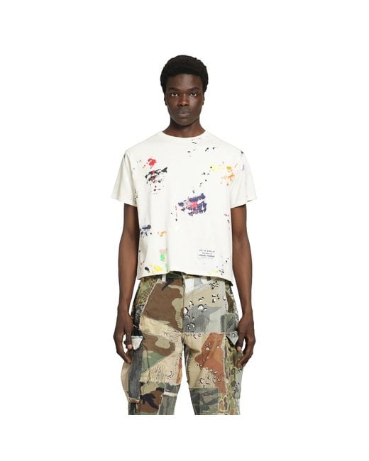 GALLERY DEPT. White Rag Appliqued Tee for men