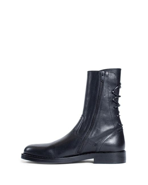 Ann Demeulemeester Blue Heiko Ankle Boots for men