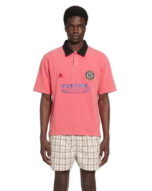 Martine Rose Pink Oversized/Polo for men
