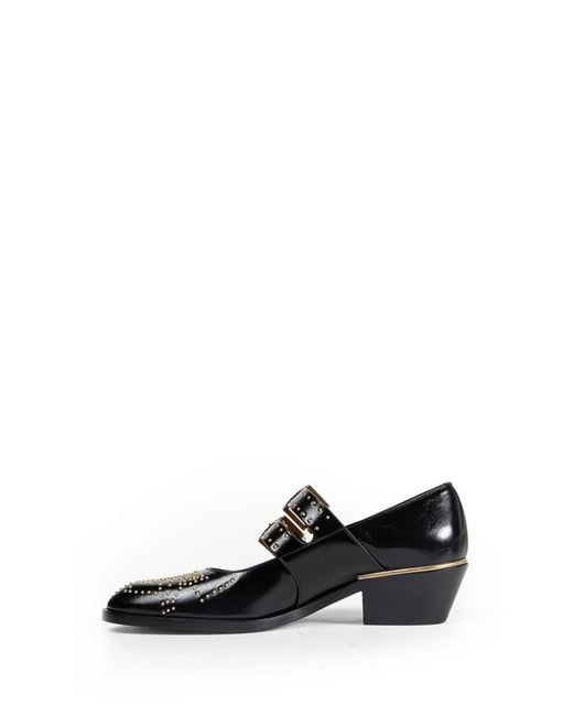 Chloé Black Susanna Maryjane Pumps