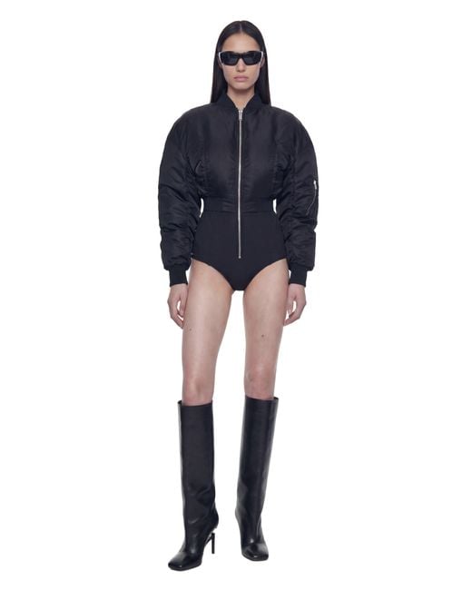 NVL-GARDE Blue Puffer Bodysuit
