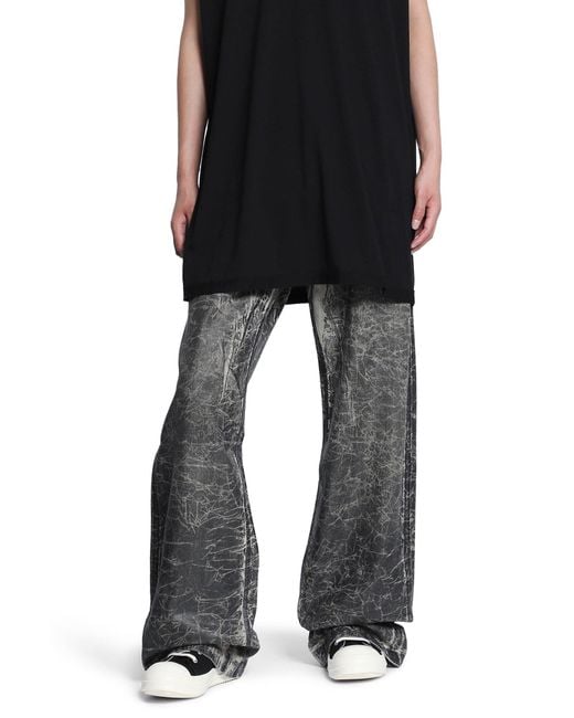 Rick Owens Concordians Geth Jeans in Black for Men | Lyst