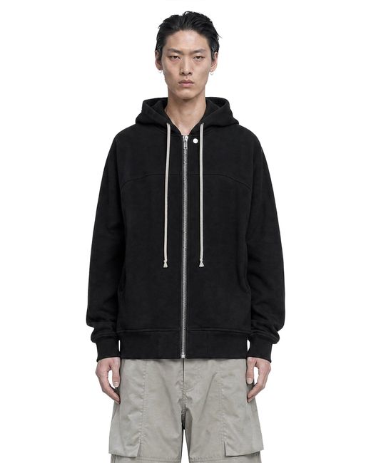 Rick Owens Black Tower Windbreaker for men